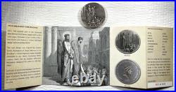 Biblical Series Jesus Delivered to be Crucified Niue 2 oz Silver Coin #922/1499
