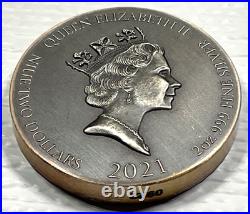 Biblical Series Jesus Delivered to be Crucified Niue 2 oz Silver Coin #922/1499