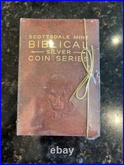 Biblical Silver Bullion SEALED -DAVID & GOLIATH #94/1499, 2oz Ag Scottsdale Mint