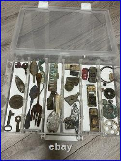 Big Lot of Metal Detecting Finds- Old Coins, Jewelry, Silver, Antiques, Etc