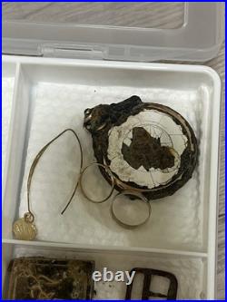 Big Lot of Metal Detecting Finds- Old Coins, Jewelry, Silver, Antiques, Etc