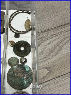 Big Lot of Metal Detecting Finds- Old Coins, Jewelry, Silver, Antiques, Etc