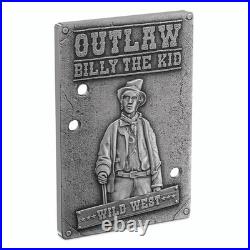 Billy the Kid 1 oz silver coin antique Niue 2023