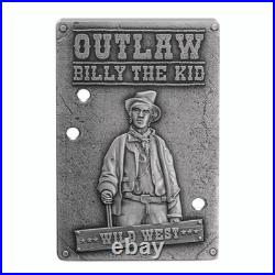 Billy the Kid 1 oz silver coin antique Niue 2023