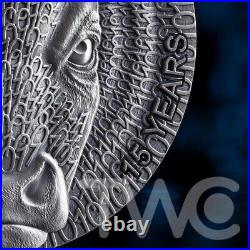 Binary Bull Binary World 2oz Antique finish Silver Coin 0.00001 Bitcoin UCS 2024 Binary Bull Binary World 2oz Antique finish Silver Coin 0.00001 Bitcoin UCS 2024