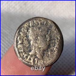 Brutus Eid Mar Denarius Silver Coin Extremely Rare Ancient Roman