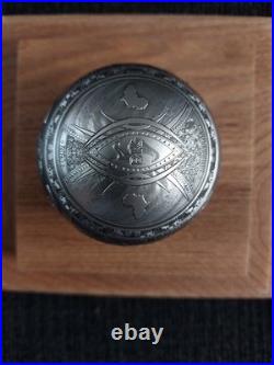 Buffalo Big Five 1 kilo Antique finish Spherical Silver Coin CFA Djibouti 2024 Buffalo Big Five 1 kilo Antique finish Spherical Silver Coin CFA Djibouti 2024