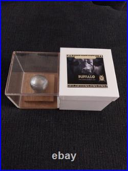 Buffalo Big Five 1 kilo Antique finish Spherical Silver Coin CFA Djibouti 2024 Buffalo Big Five 1 kilo Antique finish Spherical Silver Coin CFA Djibouti 2024