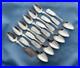 CA-Burr-12-Coin-Silver-Teaspoons-Fiddle-Pattern-Mono-6-In-215-Gr-Excellent-01-qagy