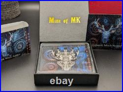 Cameroon 2026 Steampunk Mech Antler Silver 2 oz 2000 Francs Coin