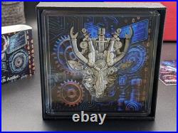 Cameroon 2026 Steampunk Mech Antler Silver 2 oz 2000 Francs Coin