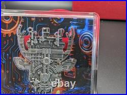 Cameroon 2026 Steampunk Mech Antler Silver 2 oz 2000 Francs Coin