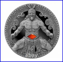 Cameroon World Cultures HAKA Antique Finish 2 Oz Silver Coin 2020 2000 Francs Cameroon World Cultures HAKA Antique Finish 2 Oz Silver Coin 2020 2000 Francs