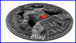 Cameroon World Cultures HAKA Antique Finish 2 Oz Silver Coin 2020 2000 Francs