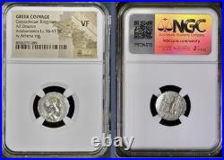 Cappadocia Kingdom 96BC-63BC Ancient Drachm Coin NGC Graded Ariobarzanes I VF