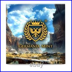 Cave Lion Oblivion 1 oz silver coin antiqued Liberia 2026