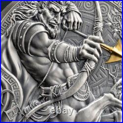 Centaur The Great Greek Mythology 1 oz Antique finish Silver Coin Cameroon 2023