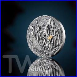 Charon The Great Greek Mythology 1 oz Antique finish Silver Coin Cameroon 2024