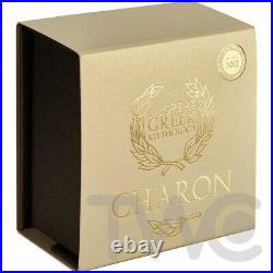 Charon The Great Greek Mythology 1 oz Antique finish Silver Coin Cameroon 2024 Charon The Great Greek Mythology 1 oz Antique finish Silver Coin Cameroon 2024