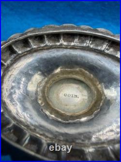 Coin Silver Antique Master Salt 19th Century 78 grams 2 tall