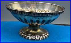 Coin Silver Antique Master Salt 19th Century 78 grams 2 tall