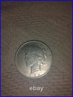 Coin silver 1922 dollar and it's in great condition