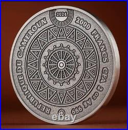 Comanche Special Edition 2024 Tribal Spirit 2 oz Antique finish Silver Coin