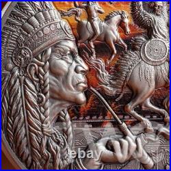 Comanche Special Edition Tribal Spirit 2 oz Silver Coin CFA Cameroon 2024