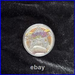 Dark Beauties Fauna 2024 $2 50g Silver Antique Finish Coin Niue Helvetica Mint