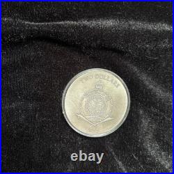 Dark Beauties Fauna 2024 $2 50g Silver Antique Finish Coin Niue Helvetica Mint