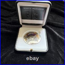 Dark Beauties Fauna 2024 $2 50g Silver Antique Finish Coin Niue Helvetica Mint