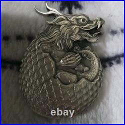 Dragon Egg 10000 Francs CFA 2oz. 999 High Relief /500 Chinese COA Dragon Egg 10000 Francs CFA 2oz. 999 High Relief /500 Chinese COA