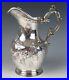 Early-Unmarked-American-Coin-Silver-Creamer-Milk-Pitcher-Antique-Repousse-19th-C-01-kn