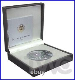 Elephant Mandala Collection 2 oz Antique finish Silver Coin 5$ Niue 2019