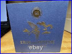 Eros and Psyche Celestial Beauty 2 oz Antique finish Silver Coin Cameroon 2024 Eros and Psyche Celestial Beauty 2 oz Antique finish Silver Coin Cameroon 2024