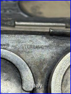 Estate Vintage Antique Ornate Sterling Silver Coin Holder Purse 31 Gram Pendant