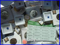 Estate lot Sale US Coins SILVERGOLD, COINS, SAPPHIRES- 10 PC. LOTS-INVEST NOW