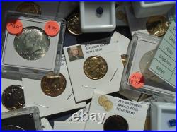 Estate lot Sale US Coins SILVERGOLD, COINS, SAPPHIRES- 10 PC. LOTS-INVEST NOW