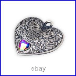 Eternal Love Antique finish Silver Coin (Pendant) 1$ Solomon Islands Eternal Love Antique finish Silver Coin (Pendant) 1$ Solomon Islands