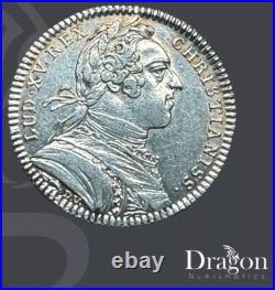 France Antique Silver Token Louis XV Secrétaires du roi émission the 1731