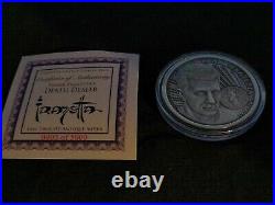 Frank Frazetta Death Dealer 1oz. 999 Silver coin antiqued numbered with COA