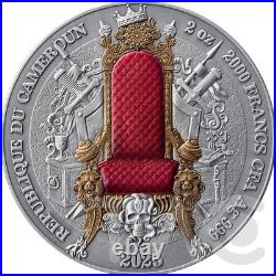 French Empire The Legacy of the Greatest Empires 2 oz Silver Coin Cameroon 2025