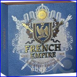 French Empire The Legacy of the Greatest Empires 2 oz Silver Coin Cameroon 2025