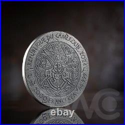 Freydis Eiriksdottir The Way to Valhalla 2 oz Silver Coin CFA Cameroon 2024