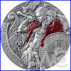 Freydis Eiriksdottir The Way to Valhalla 2 oz Silver Coin CFA Cameroon 2024