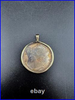 Genuine central Asian Roman Old Silver Coin Antique