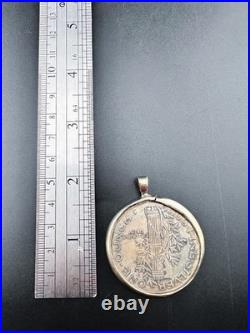 Genuine central Asian Roman Old Silver Coin Antique