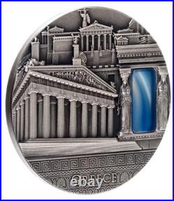 Greece Imperial Art 2$ Silver Coin Antique finish Niue 2018