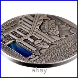 Greece Imperial Art 2$ Silver Coin Antique finish Niue 2018
