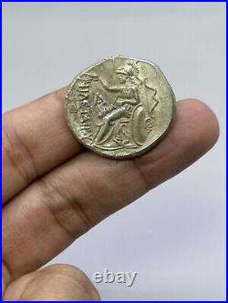 Greek Alexander Silver Coin With Nice Condition 15.9 Gram Coinage